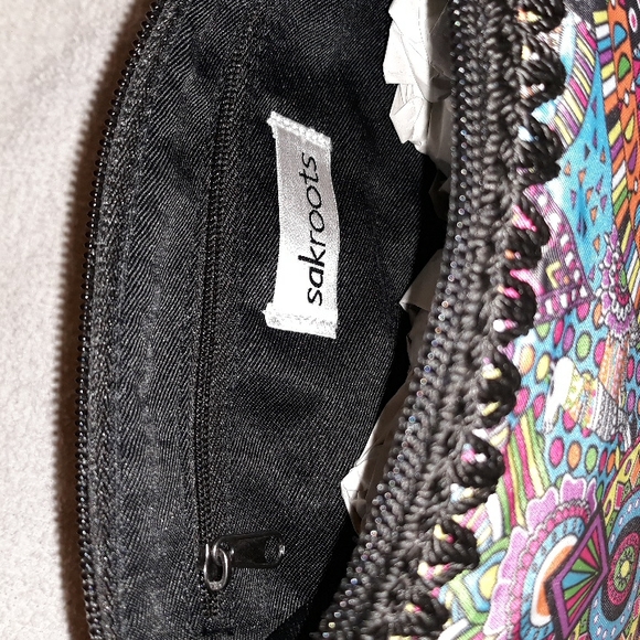 Sakroots Cosmetic Makeup Accessories Travel Bag Vegan - Picture 11 of 16